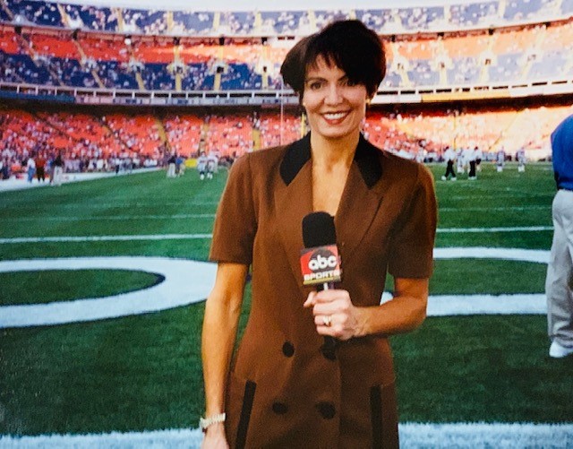 The First woman on Monday Night Football shares her thoughts on