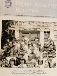 In 3rd Grade at Derby Academy (2nd Row, 3rd from the left)