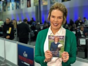 Signing Her Book at Super Bowl LIII