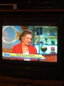 Interview about her book on CBS This Morning