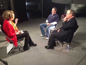 Interviewing 6-Time Super Bowl winning Coach Bill Belichick and Former Heisman Trophy Winner Joe Bellino