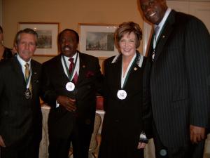 Honored at Buoniconti Fund Awards with Gary Player, Joe Morgan and Magic Johnson                                                               