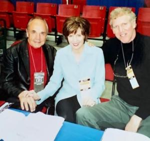 With NCAA Tournament team Dick Enberg and Bill Walton